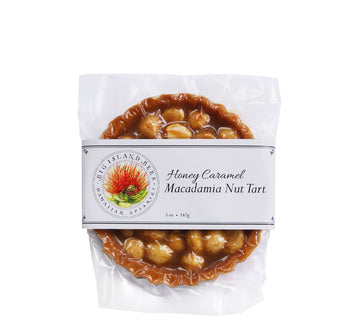 Honey Caramel Macadamia Nut Tart