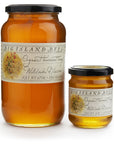 certified organic Hawaiian wilikaiki honey in glass jar