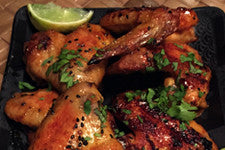Spicy, Honey Sriracha Wings