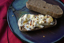 Ricotta & Wilelike Honey Sandwiches