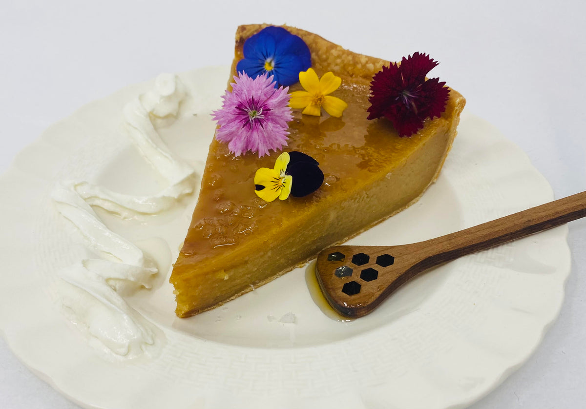 HONEY CUSTARD PIE – Big Island Bees