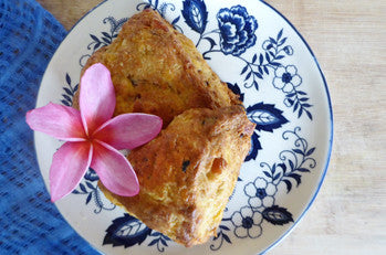 Honey Bacon Cheddar Scones