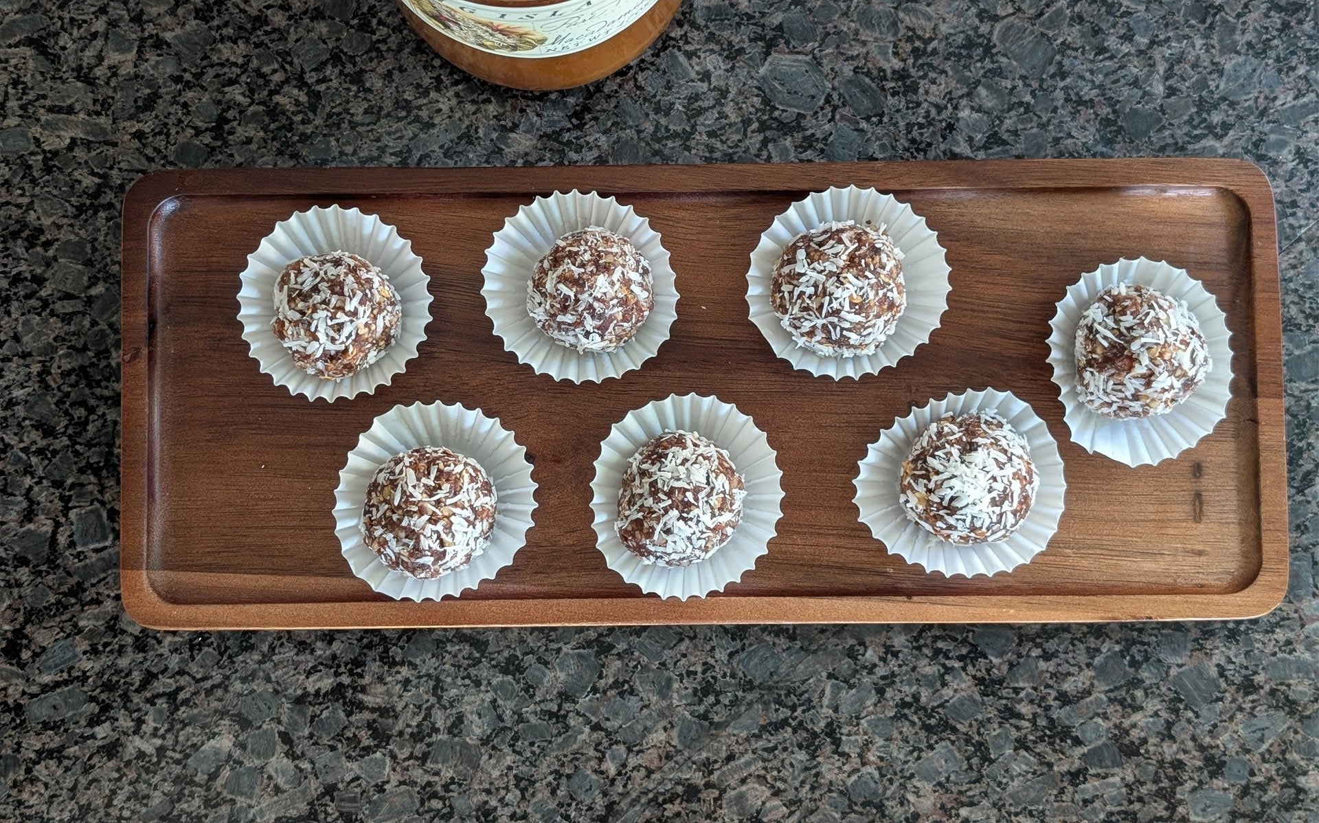 Raw Honey and Date Energy Bites