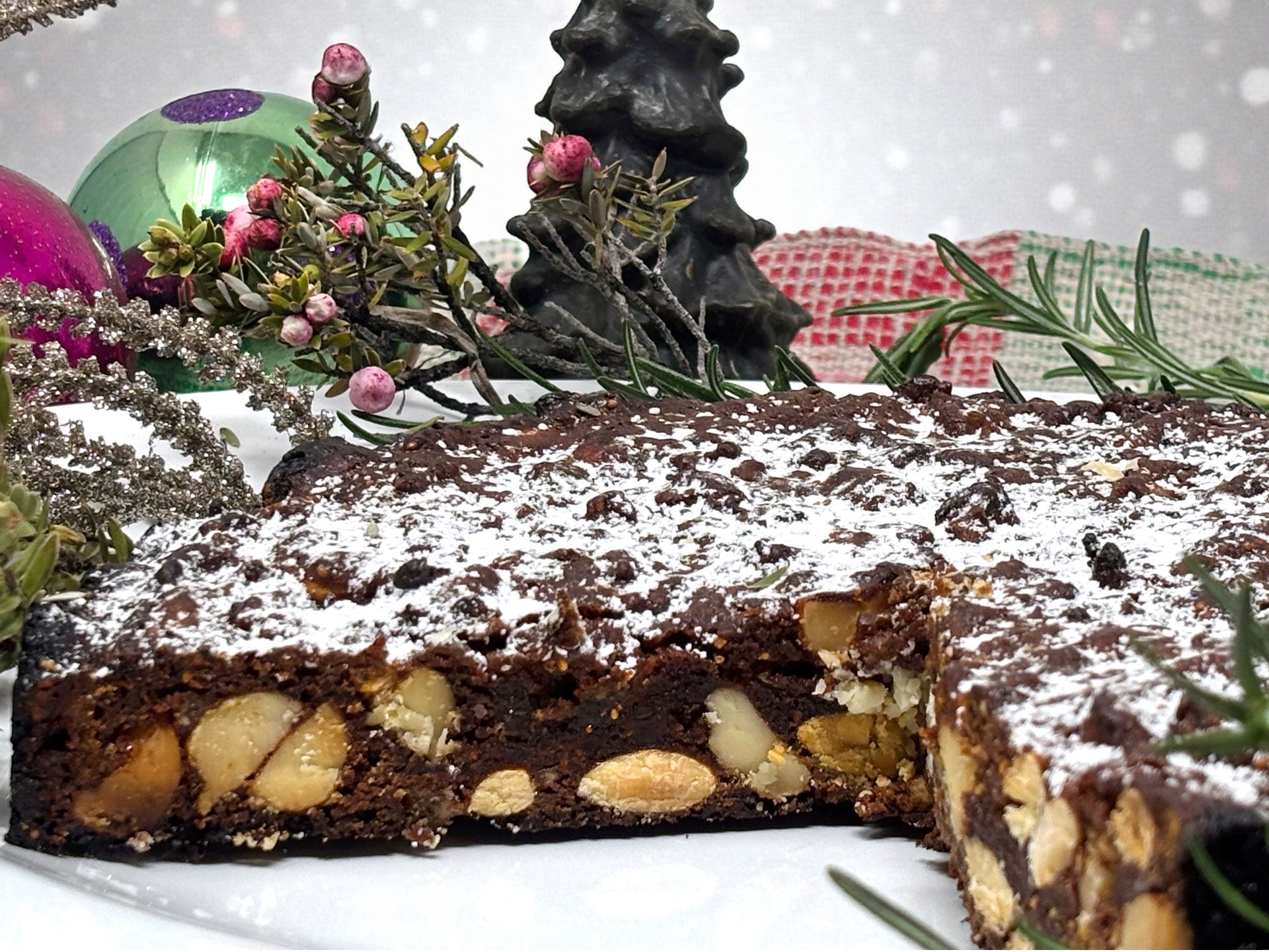 Tropical Panforte with Honey