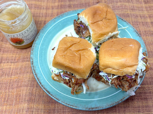 BBQ chicken sliders