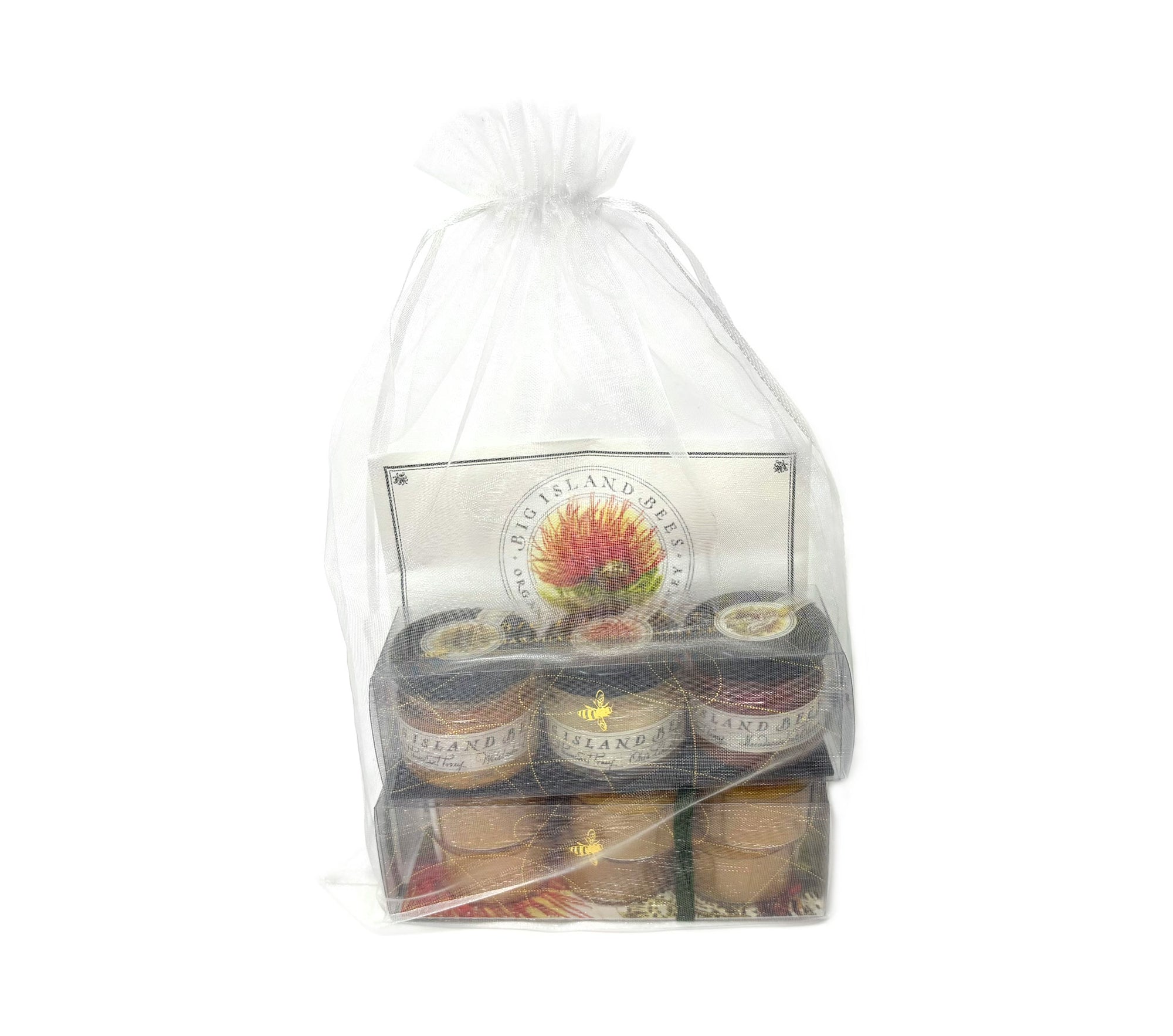 golden passion candlelight gift bag