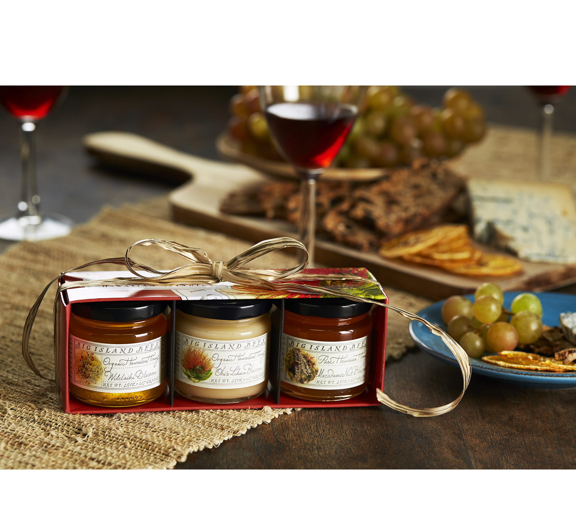 Gourmet Hawaiian Honey Gift Set – Big Island Bees Gourmet Hawaiian Honey Gift Set – Big Island Bees