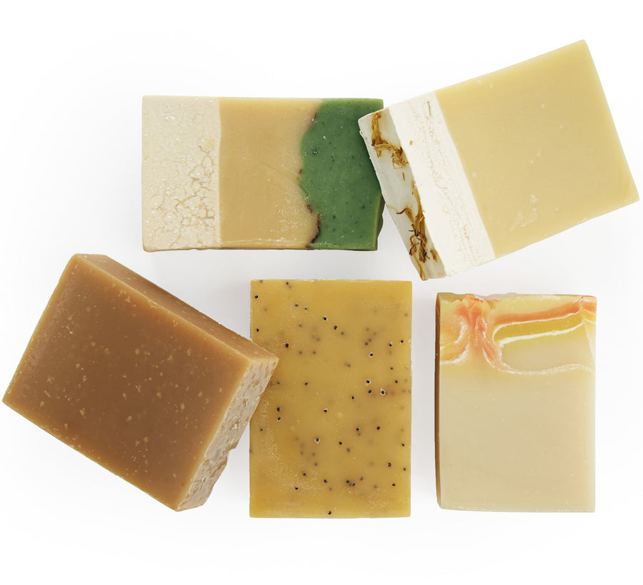 all natural bar soap made with honey