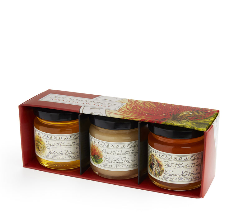 Gourmet Hawaiian Honey Gift Set – Big Island Bees