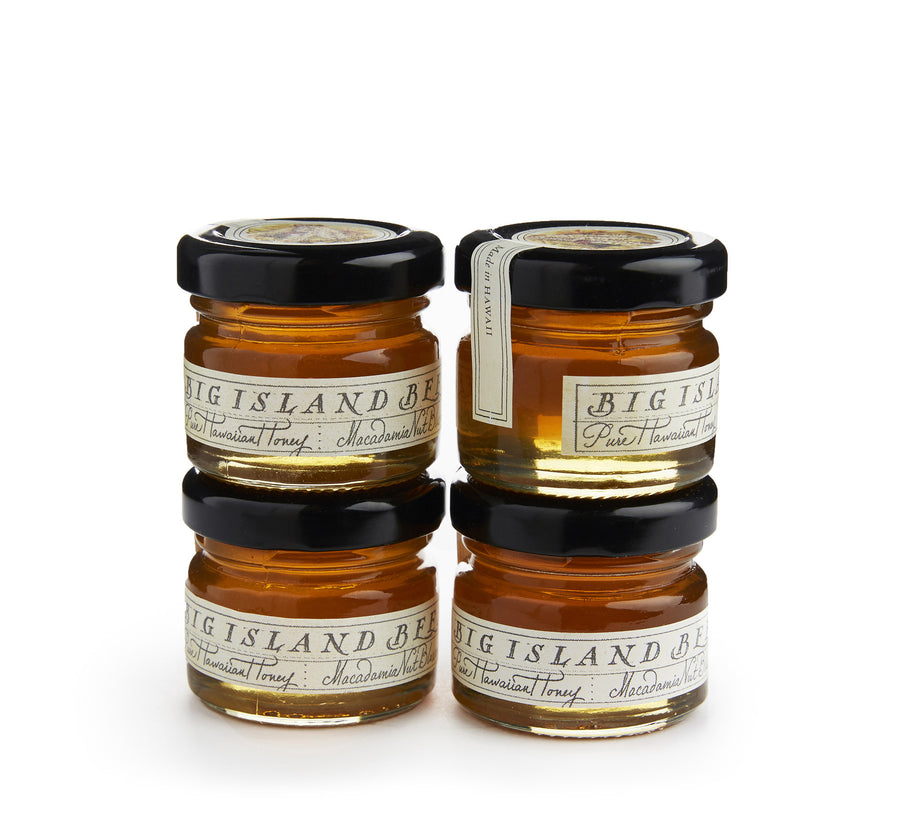 1 oz honey jars of macadamia nut honey 