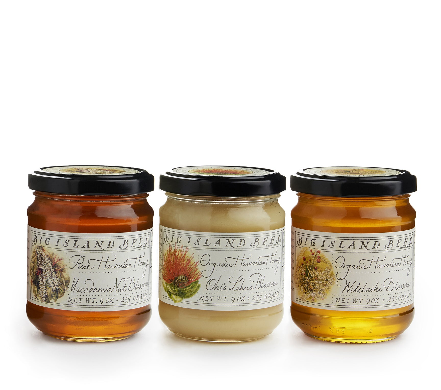 Honey Big Island Bees Raw and Certified Organic Hawaiian Honey