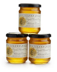 three 9 oz jars of big island wilikaiki honey